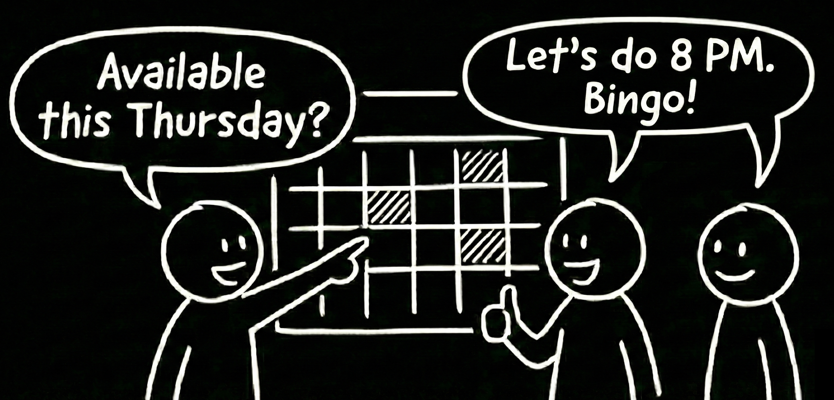 Landing illustration